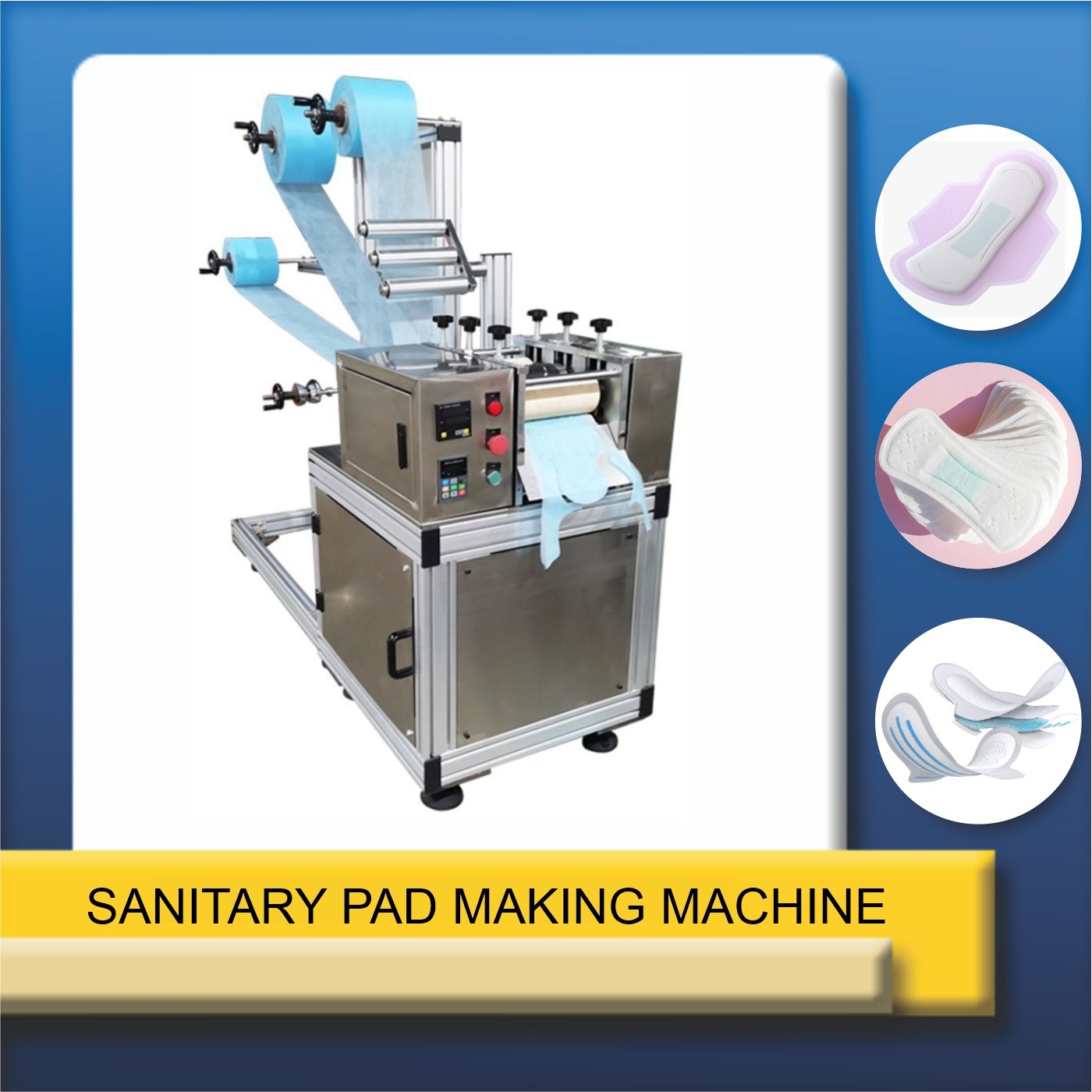 Sanitary pads making machine in pimpri chinchwad