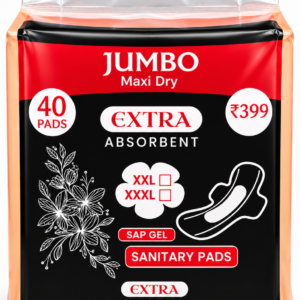 Go Girl Jumbo Maxi Dry 320mm XXXL – Dry Net, 40 Pads